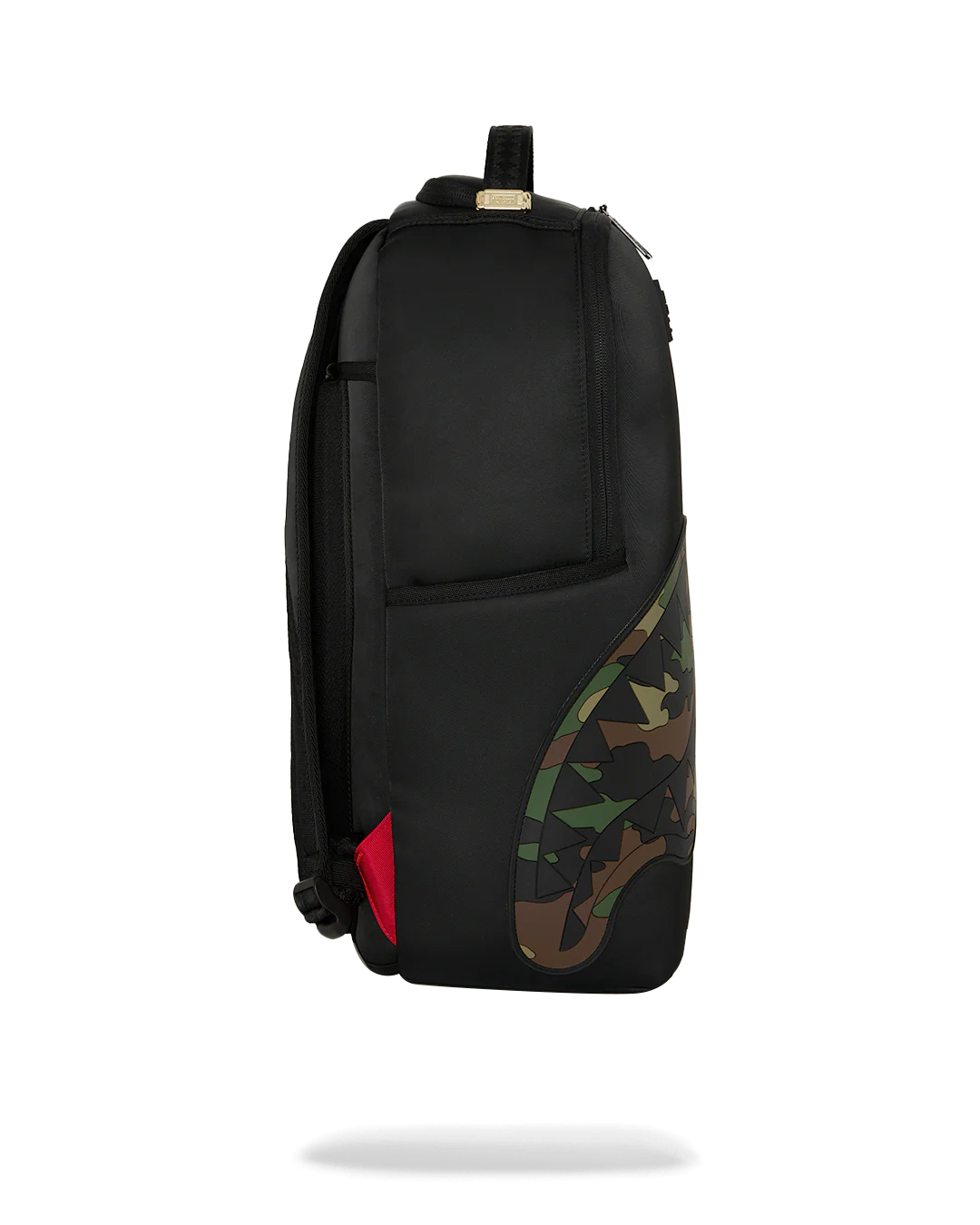 Shark Central Nylon Camo Embossed Shark Backpack