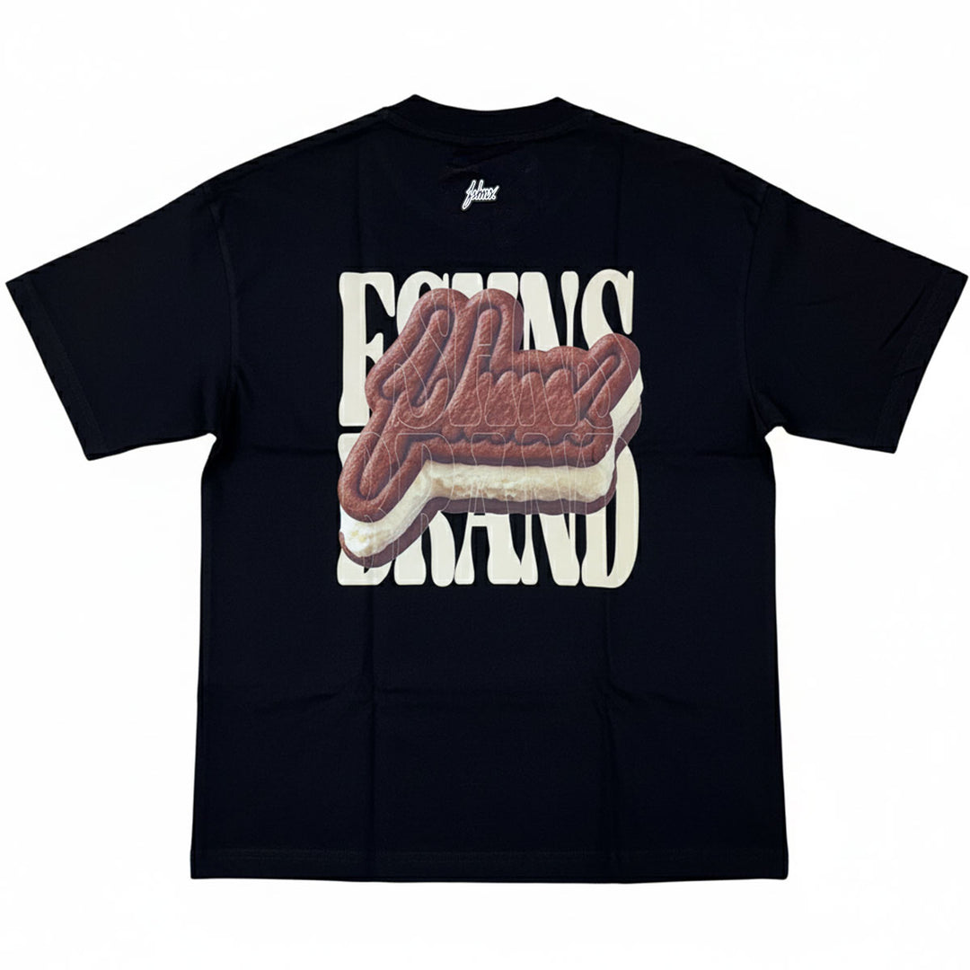 Ice Cream Sandwich Oversize Tee (Black)