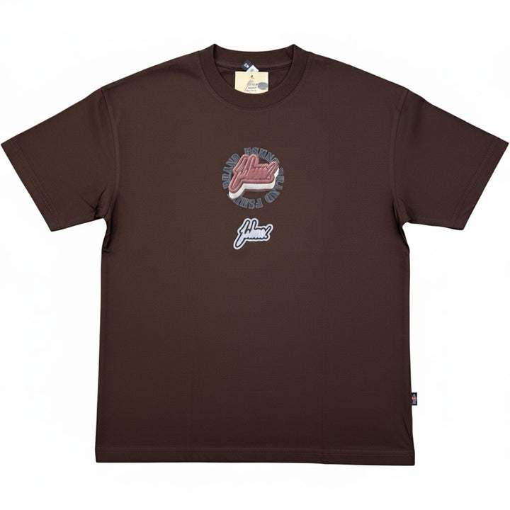 Ice Cream Sandwich Oversize Tee (Brown)