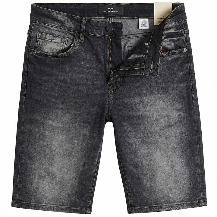 Vegas Denim Shorts (Black Shadow)