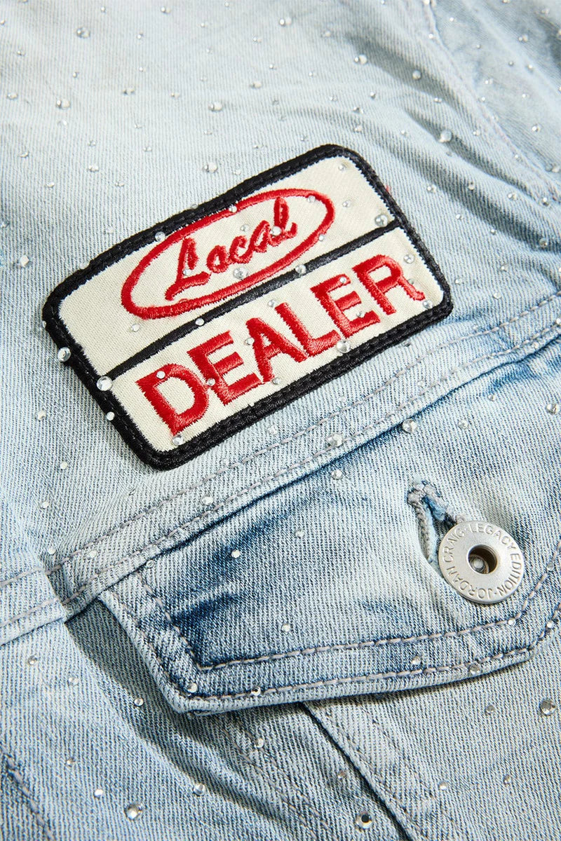 Local Dealer Trucker Jacket (Iced White)