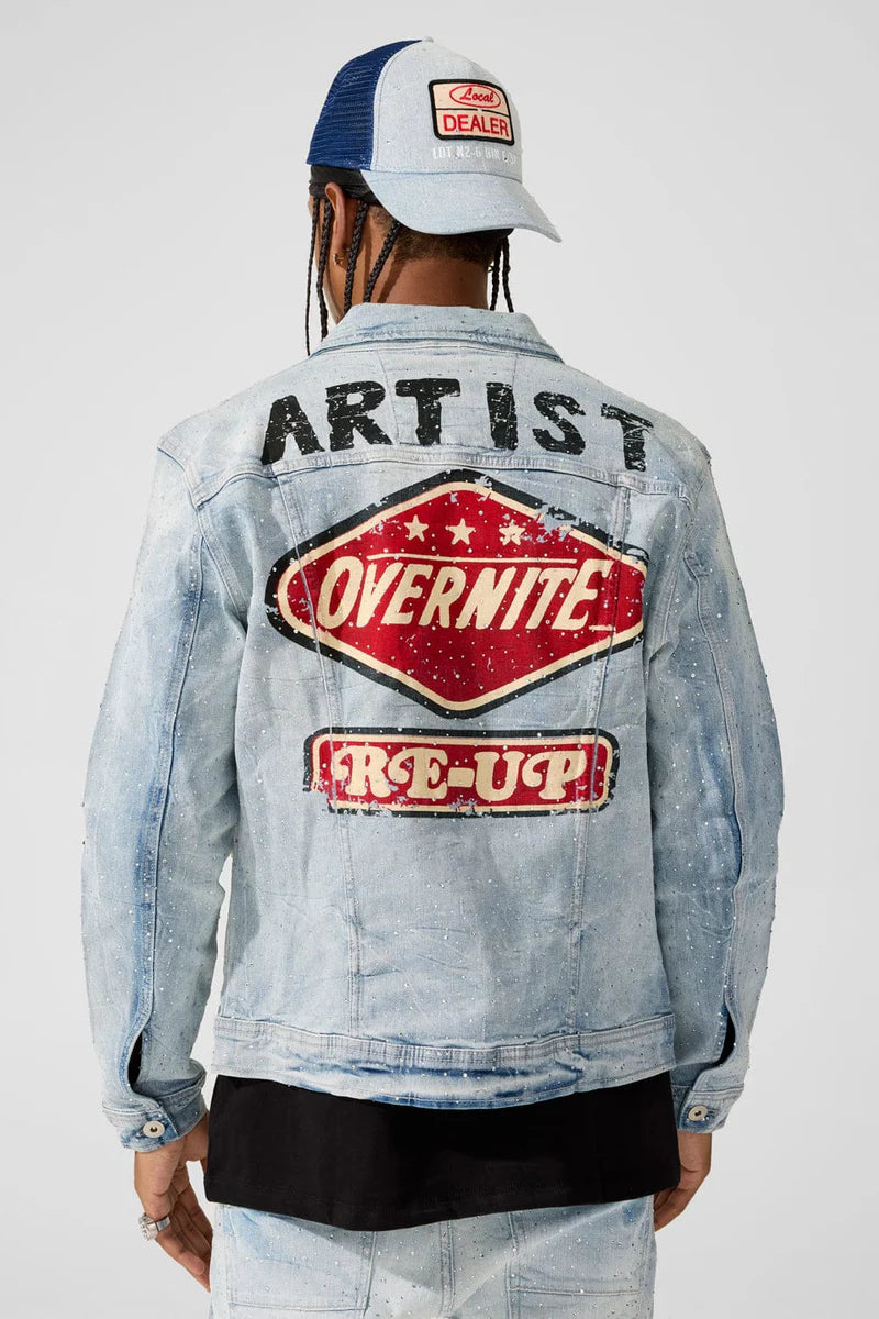 Local Dealer Trucker Jacket (Iced White)