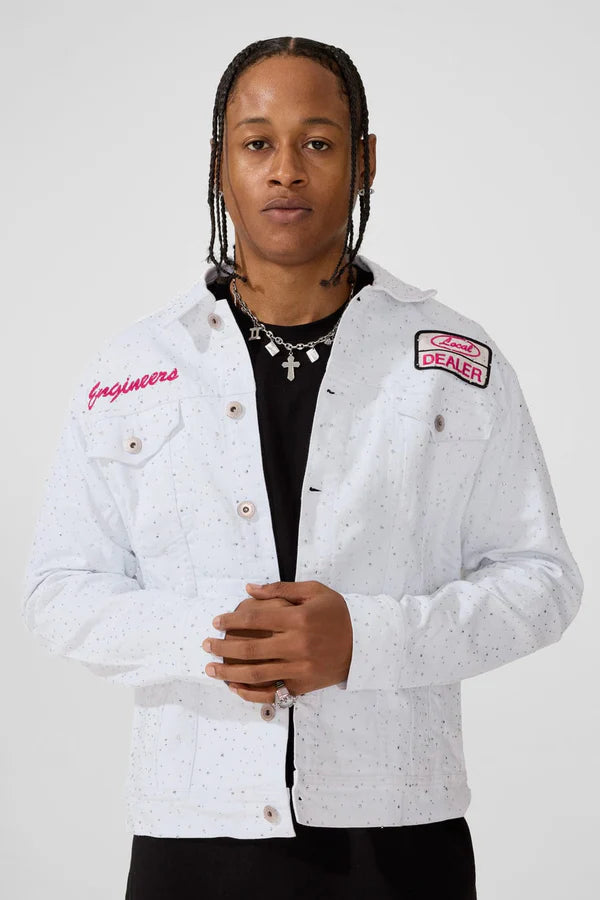 Local Dealer Trucker Jacket (White)