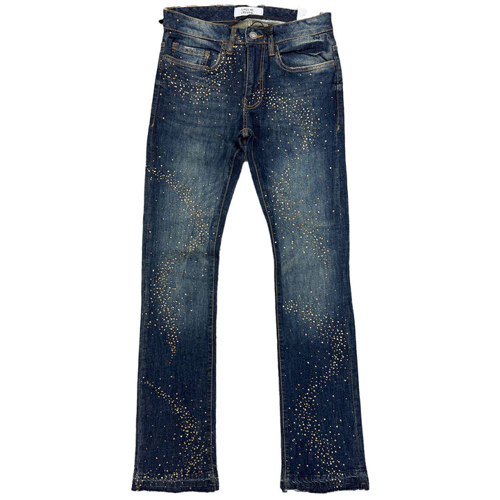 Crystal Stacked Denim (Vintage)
