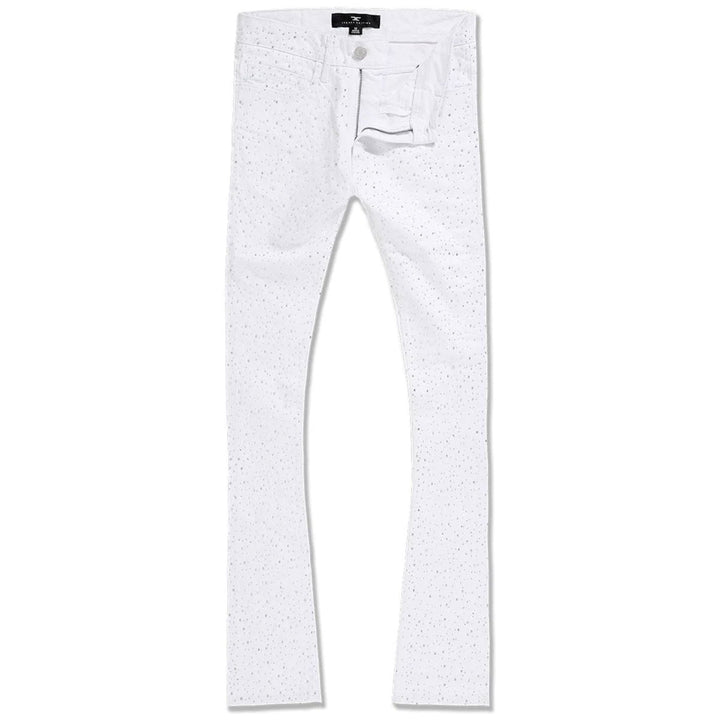 Martin Super Skinny Stacked Denim (White)