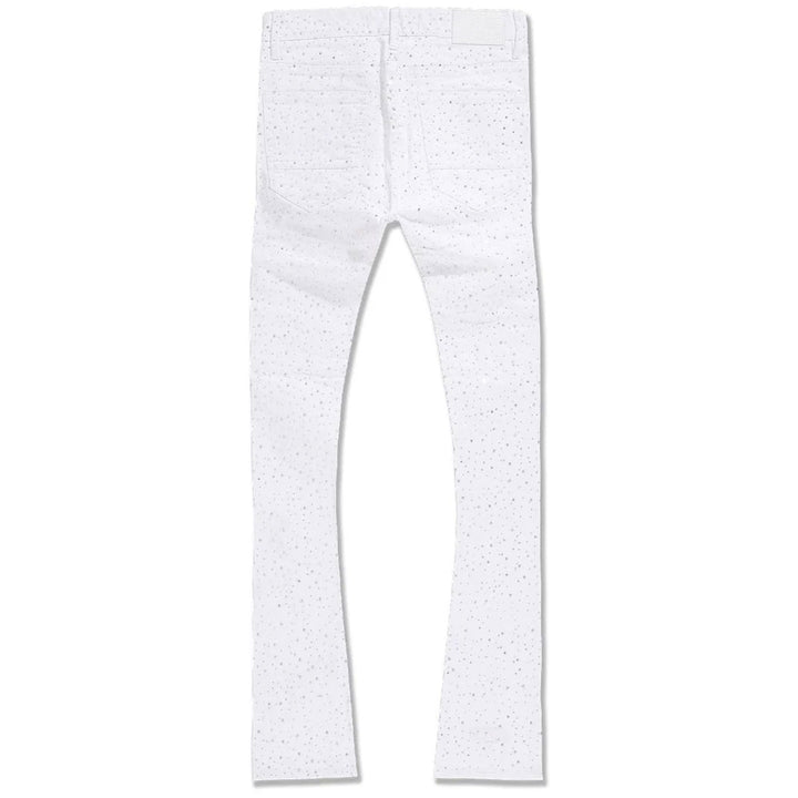 Martin Super Skinny Stacked Denim (White)