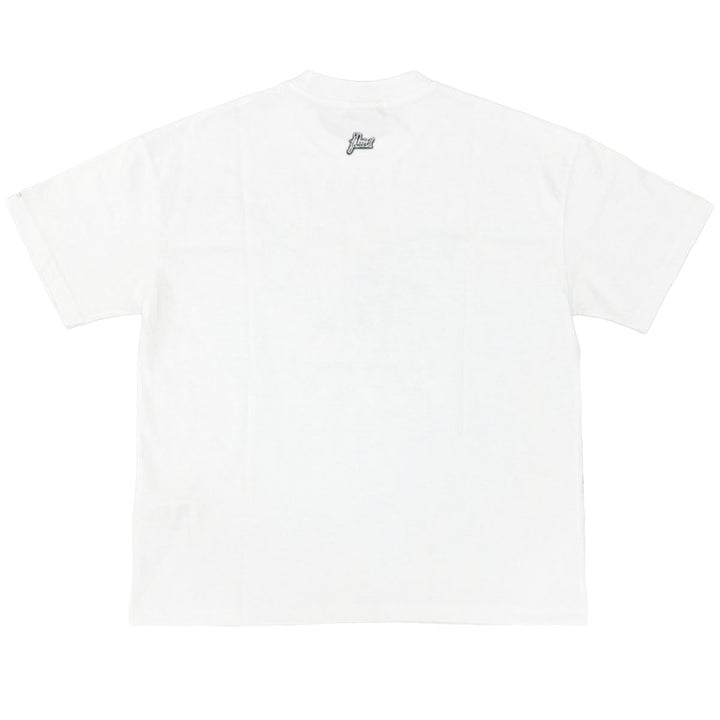 Classic Embroidery Oversize Tee (White)