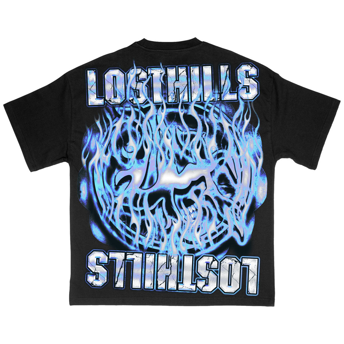 LH6012 T-Shirt (Black) | LOSTHILLS – Urban Street Wear