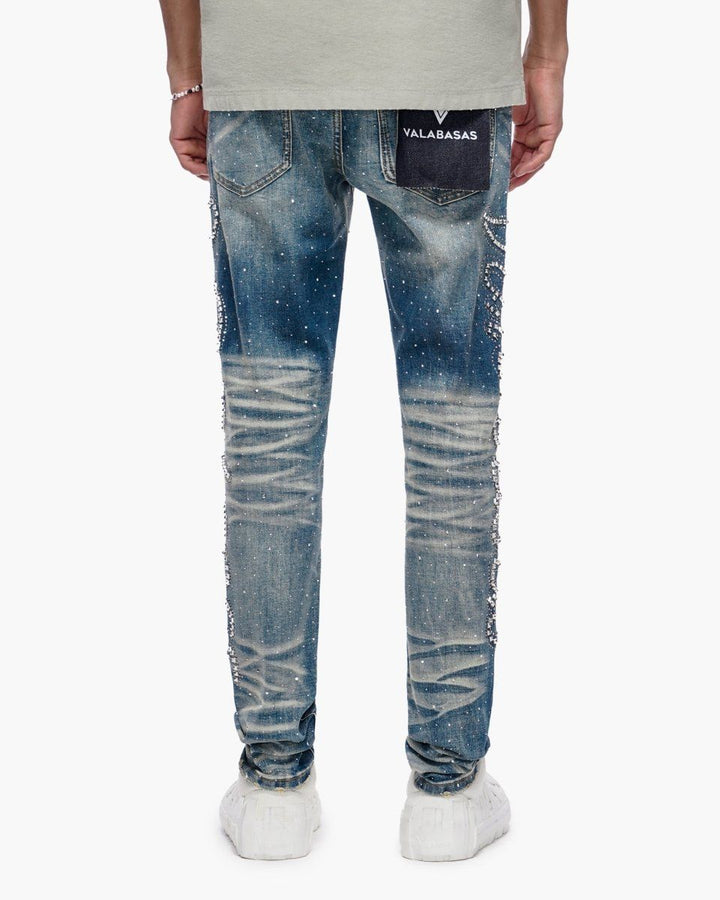 Licium Dark Blue Skinny Jeans