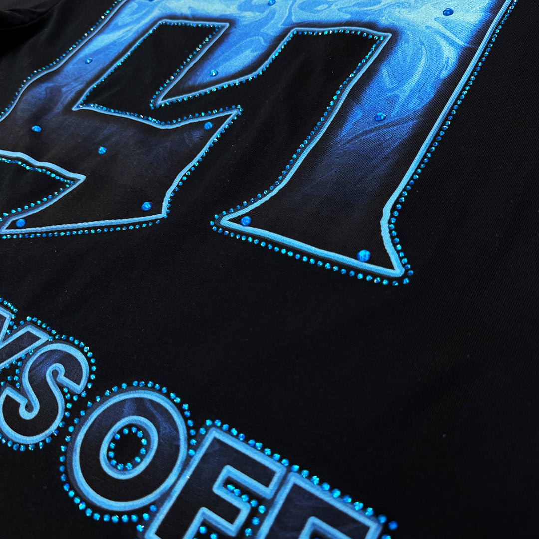 Blind Cupid Rhinestone Tee (Black)