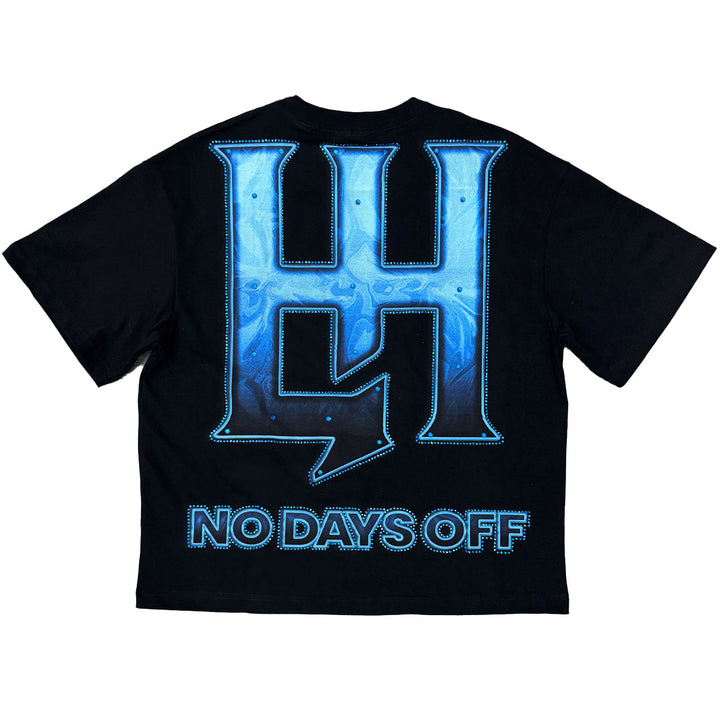 Blind Cupid Rhinestone Tee (Black)