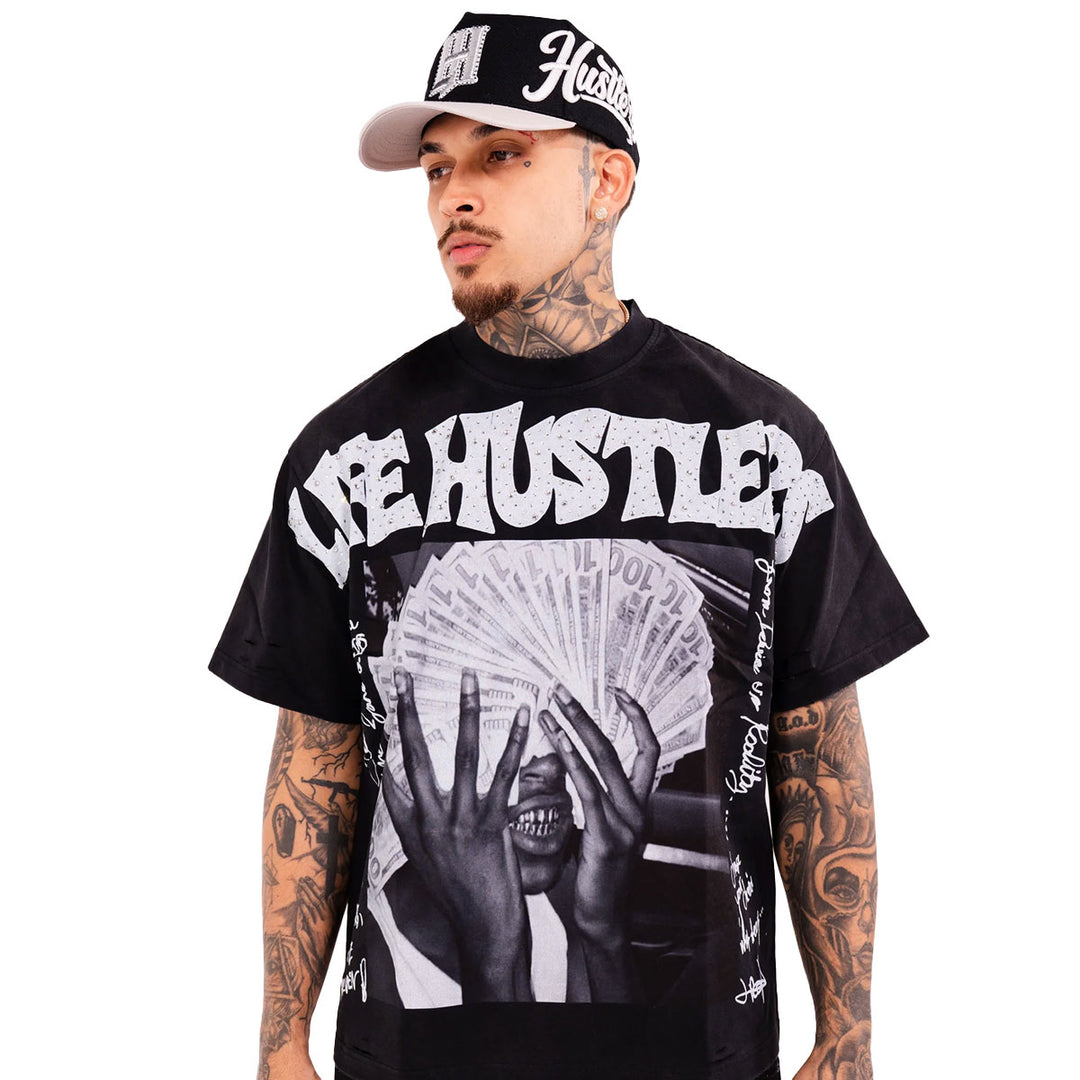 LH Money Blind Tee (Black)