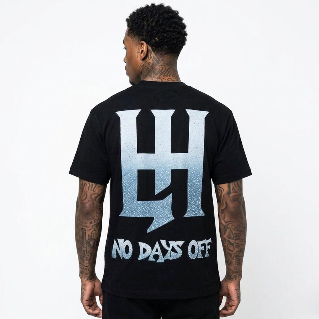 LH Pray Rhinestone Tee (Black)
