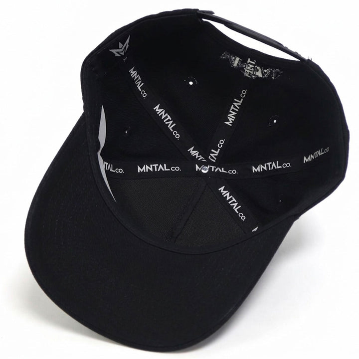 M Brain Hat (Full Black)