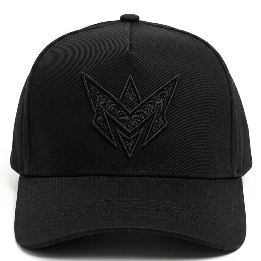 M Brain Hat (Full Black)