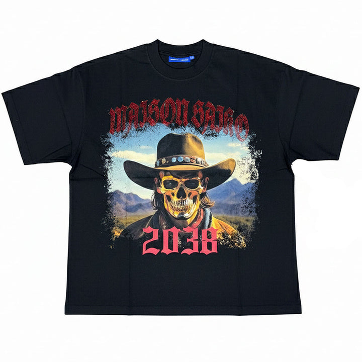 Cowboy Skull Tee (Black)