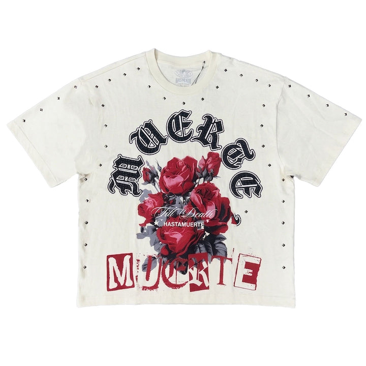 GBR Ribbon Crop Tee (Bone)