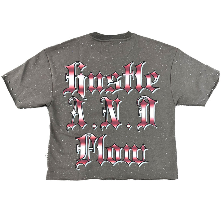 Legend Cropped Tee (Grey)