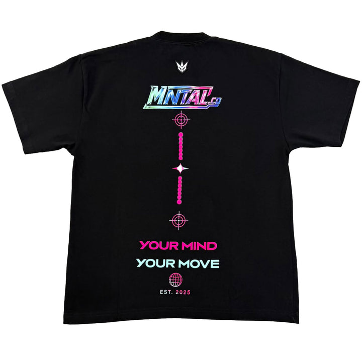 Your Mind, Your move Oversize Tee (Black)