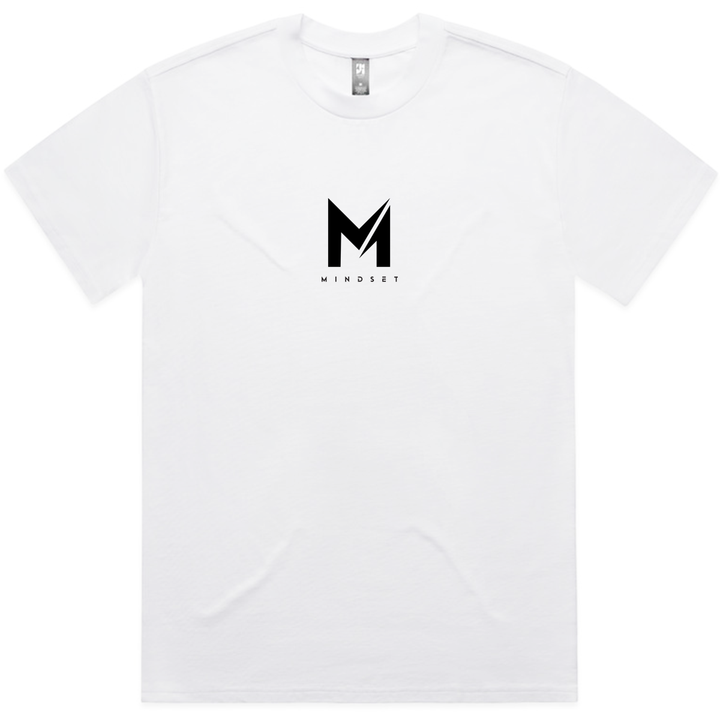 3D 'M' Tee (White/Black)