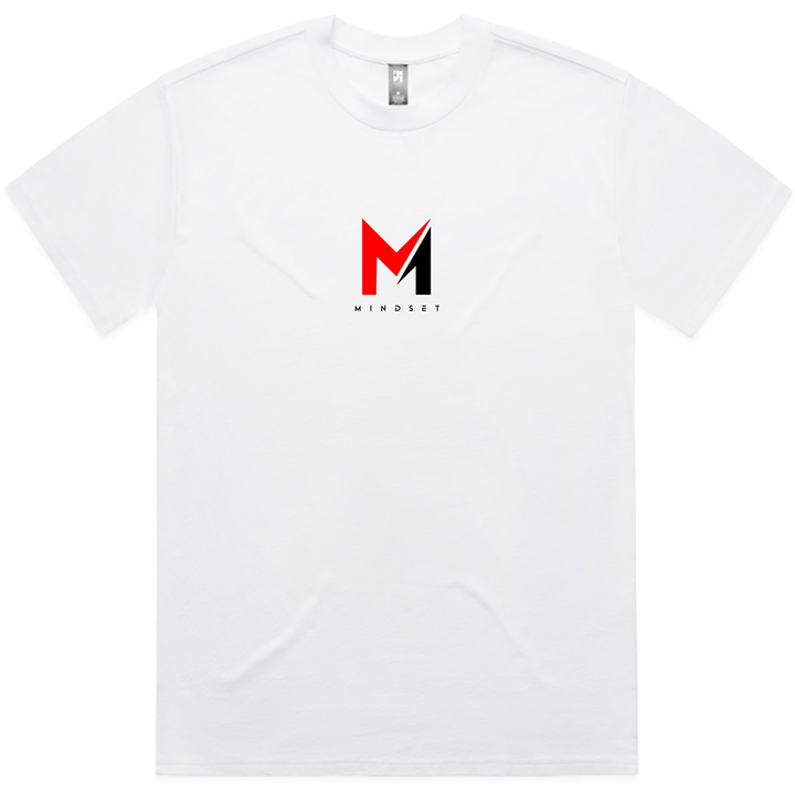 3D 'M' Tee (White/Red/Black)