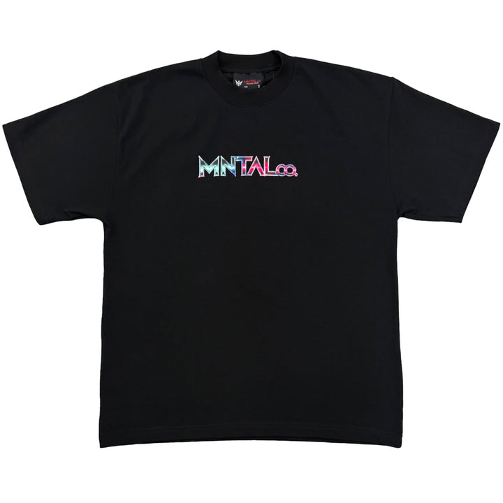 Your Mind, Your Move Logo Oversize Tee (Black)