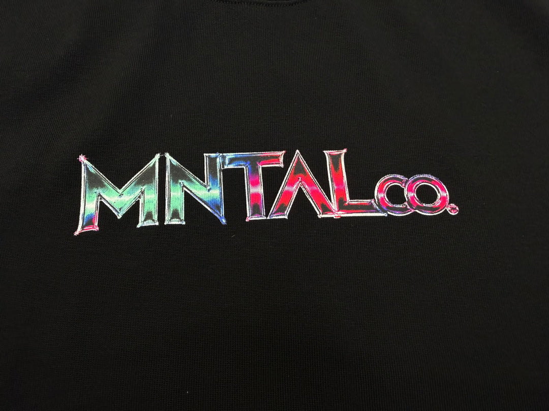 Your Mind, Your Move Logo Oversize Tee (Black)
