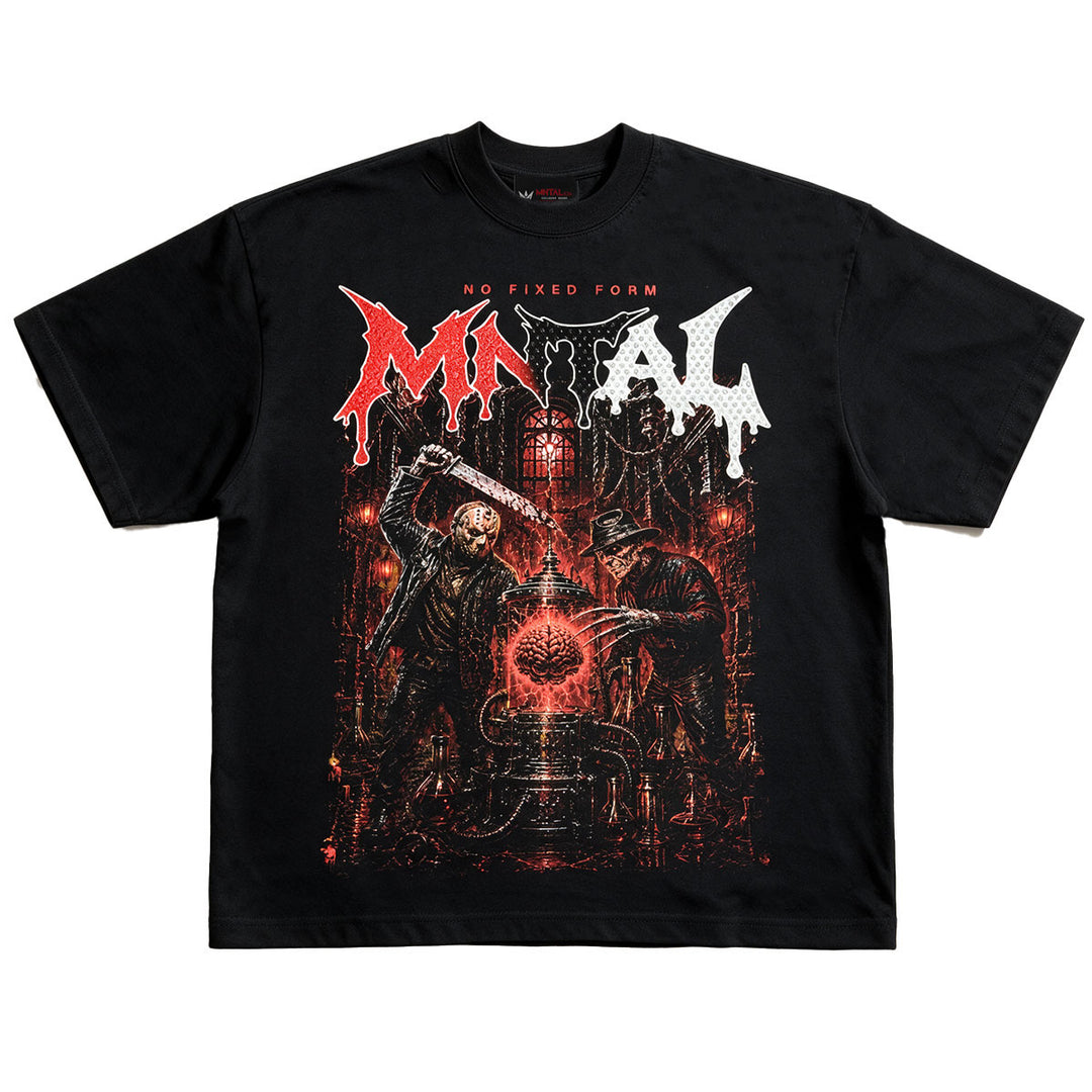 Brain Attack Oversize Tee (Black)