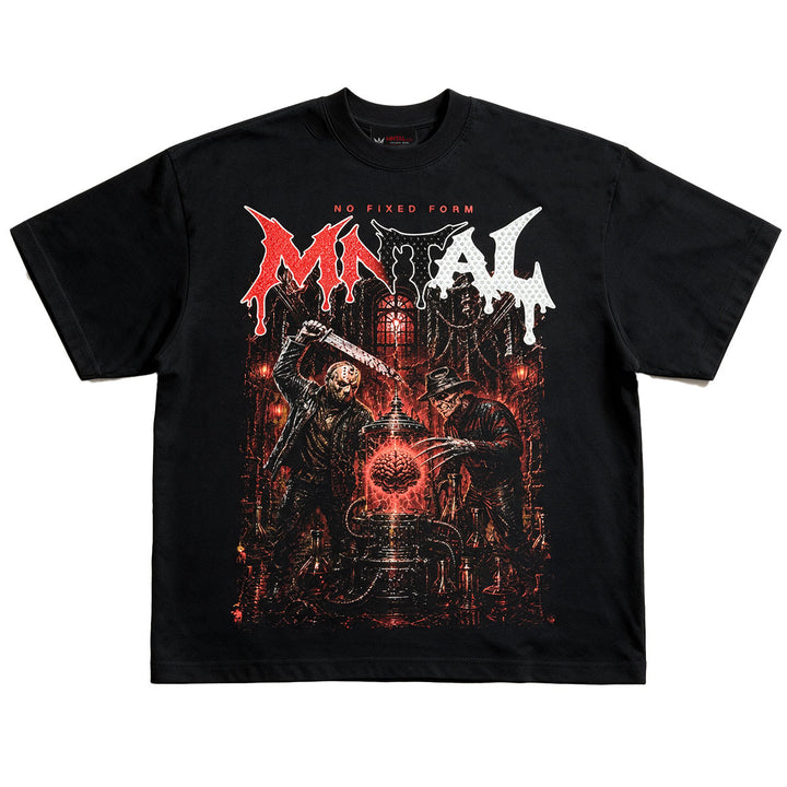 Brain Attack Oversize Tee (Black)