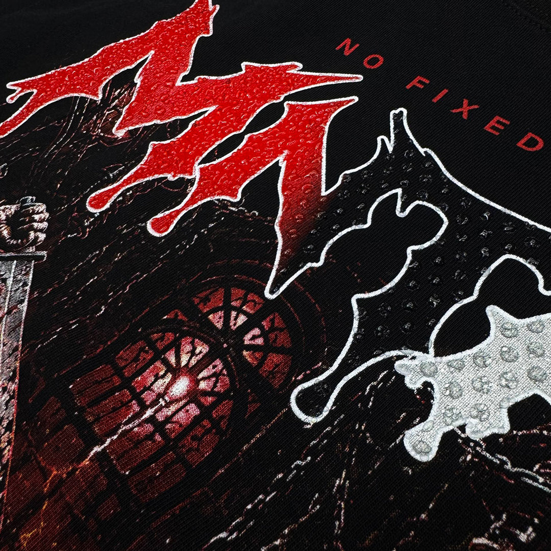 Brain Attack Oversize Tee (Black)