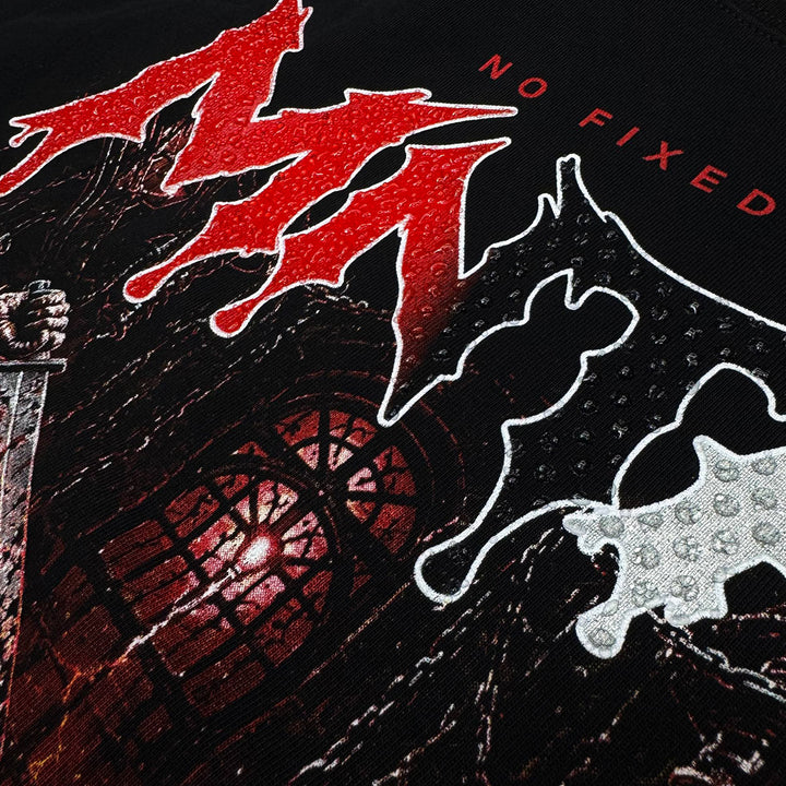 Brain Attack Oversize Tee (Black)
