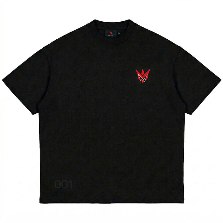 Signature Logo Tee (Black/Red)