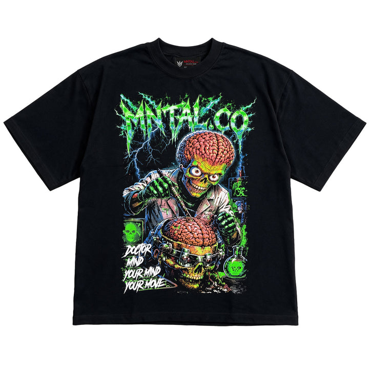 Brain Surgery Oversize Tee (Black)