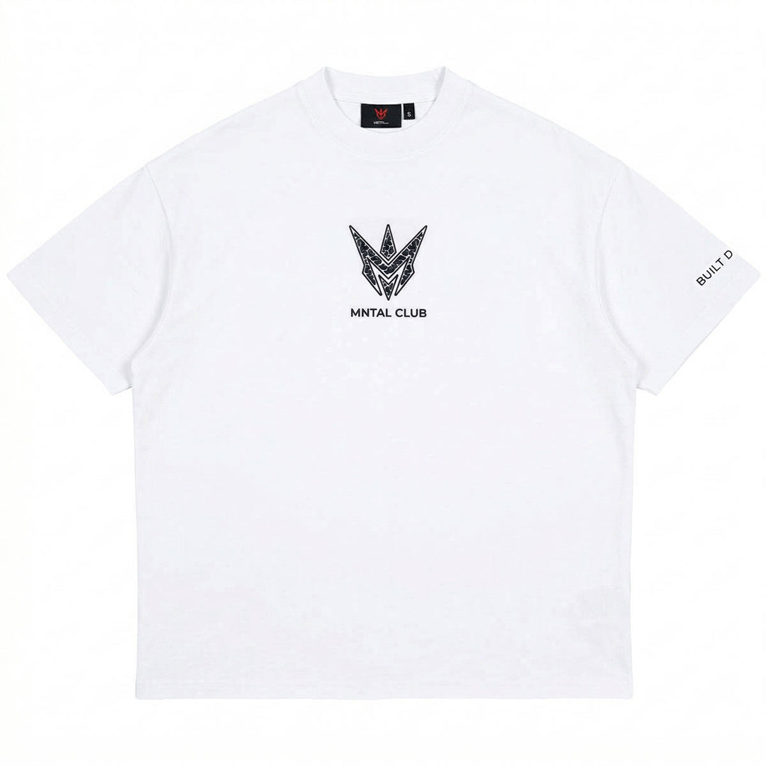 MNTAL Club Oversize Tee (White)