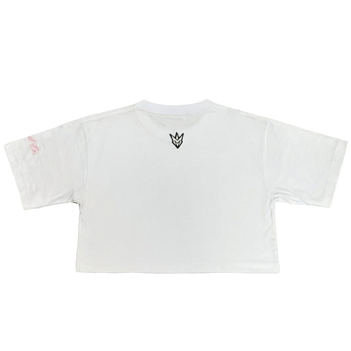 M Spike Cropped Tee (Cream)