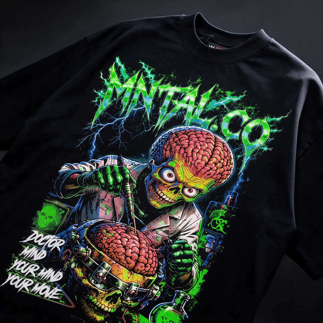 Brain Surgery Oversize Tee (Black)