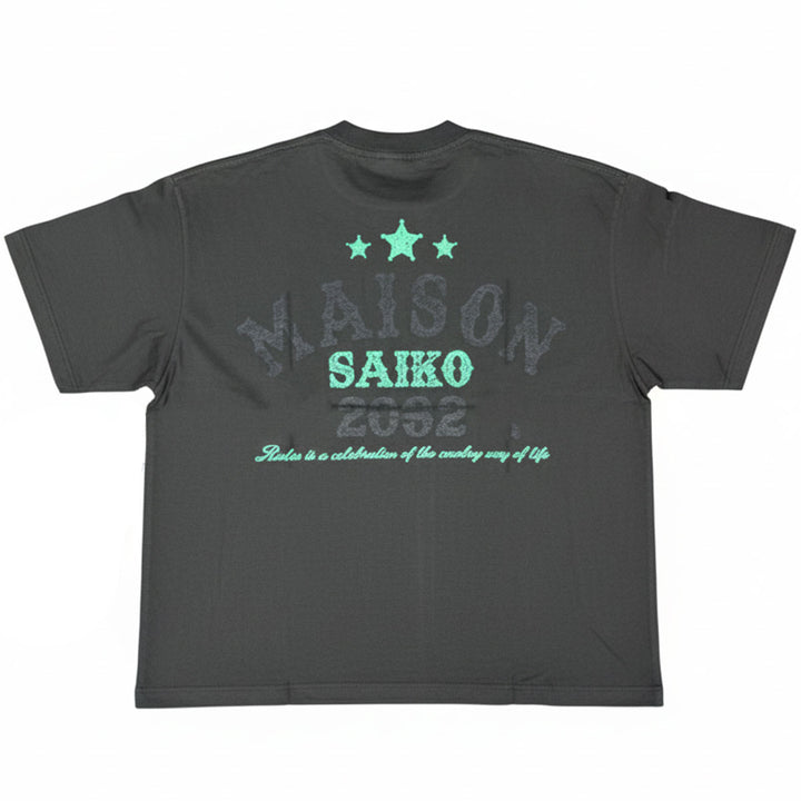 Cowboy Horse Tee (Dark Grey)