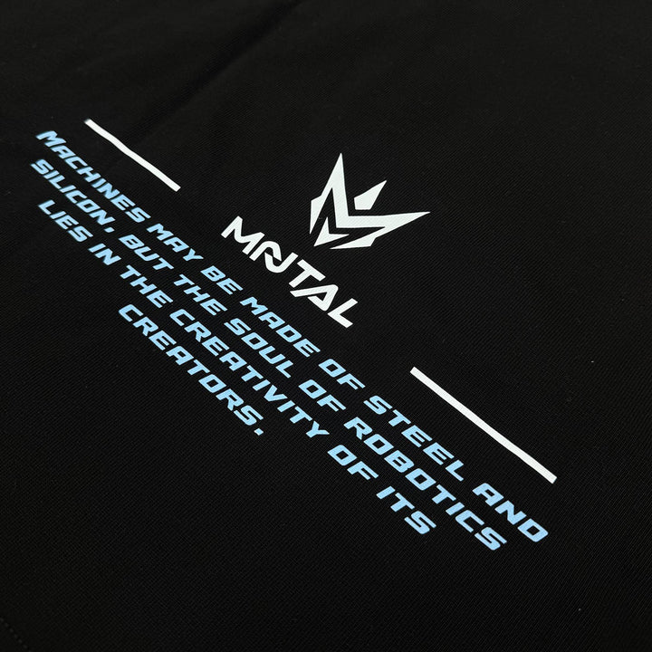 Cyborg Rhinestone Tee (Black)