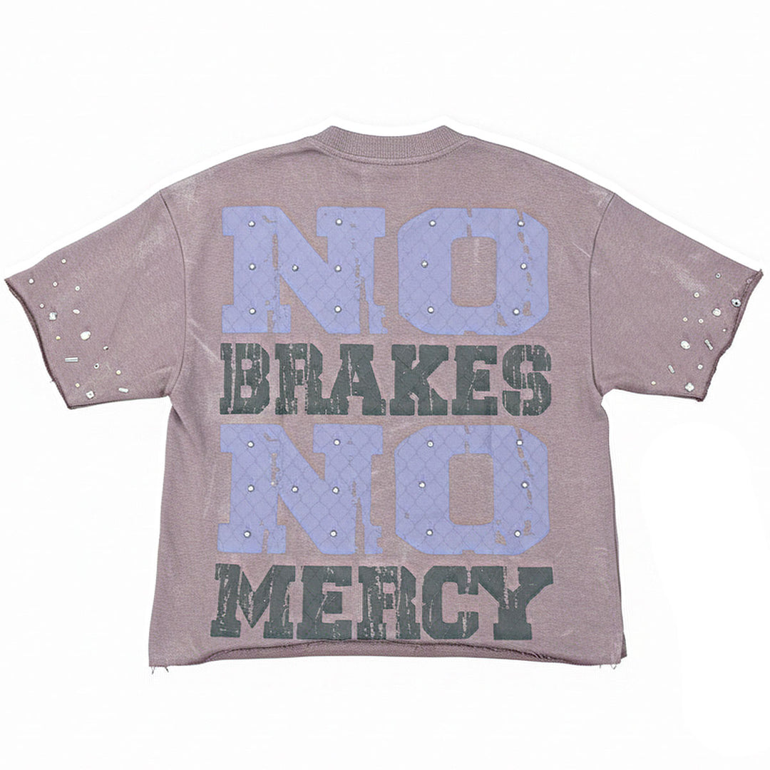 Crew Cropped Tee (Lavender)