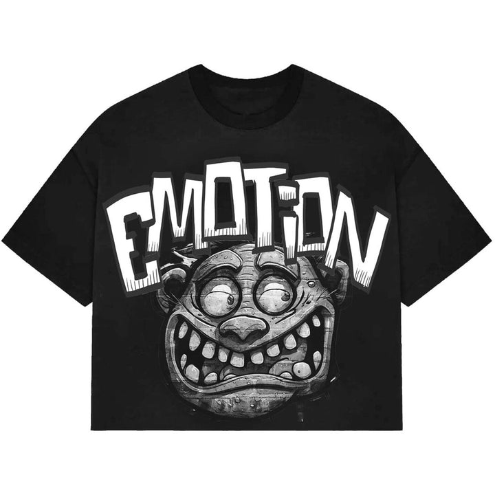 Monster Cropped Tee (Black)
