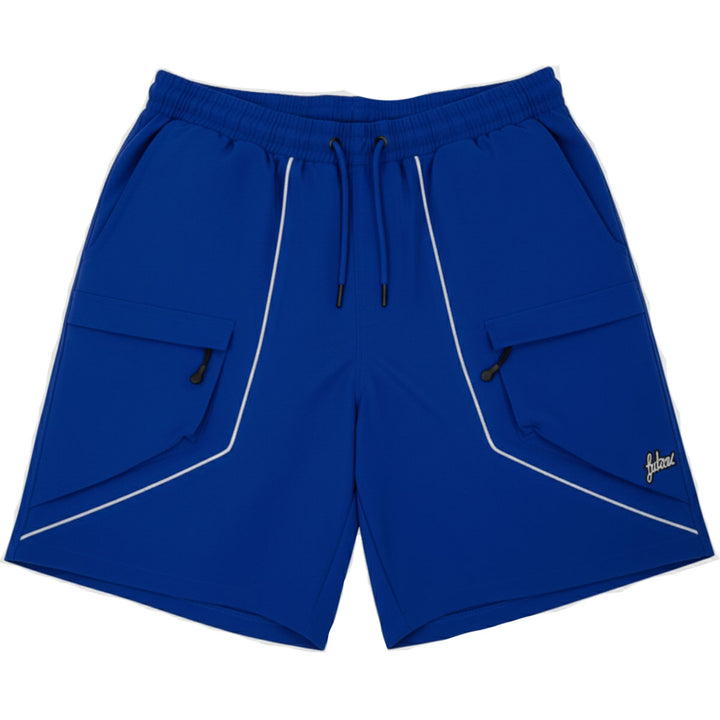 Motion Zip Cargo Shorts (Blue)