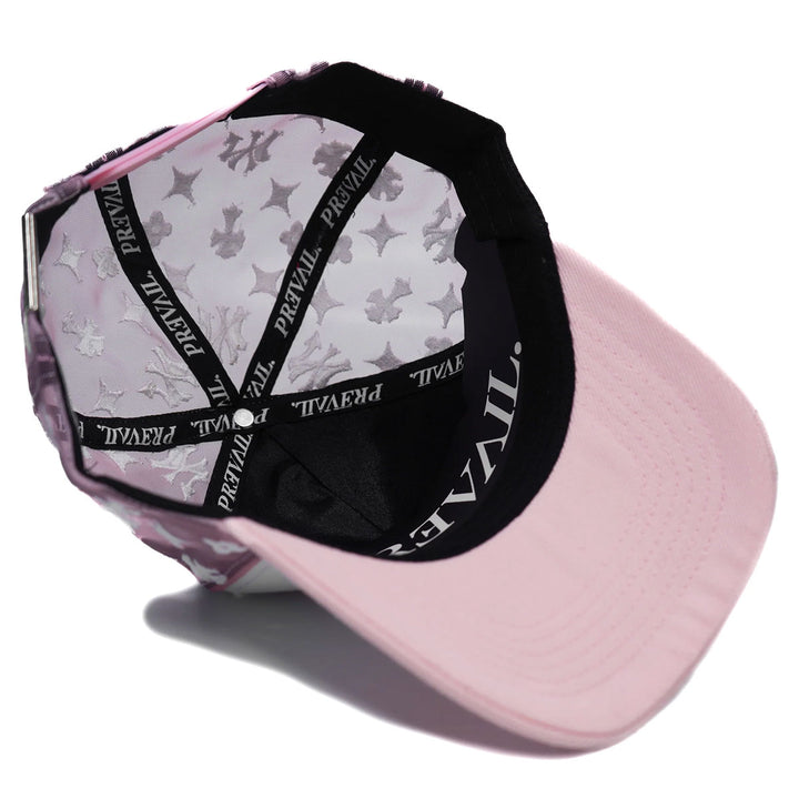 NY Chrome Purple Monogram Hat V2