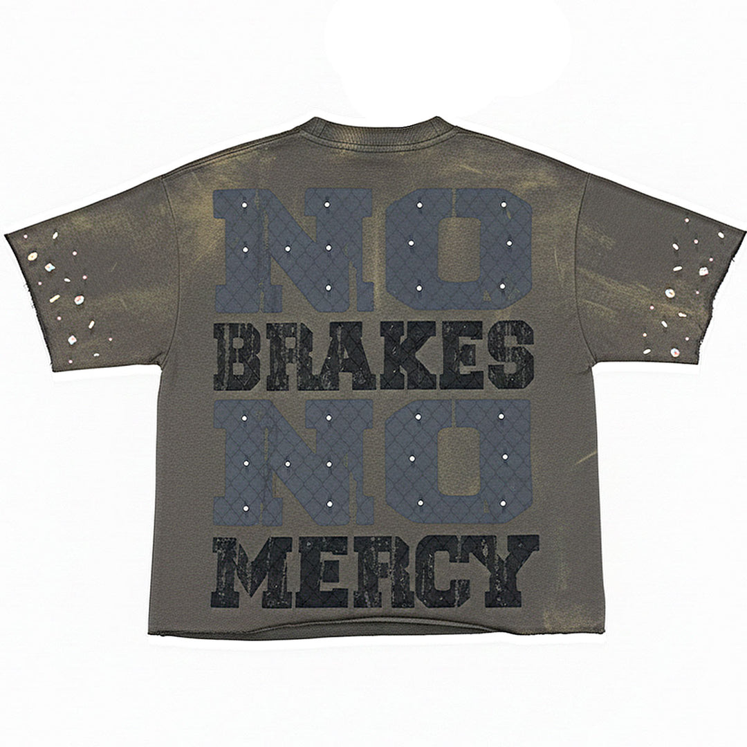 Crew Cropped Tee (Grey)