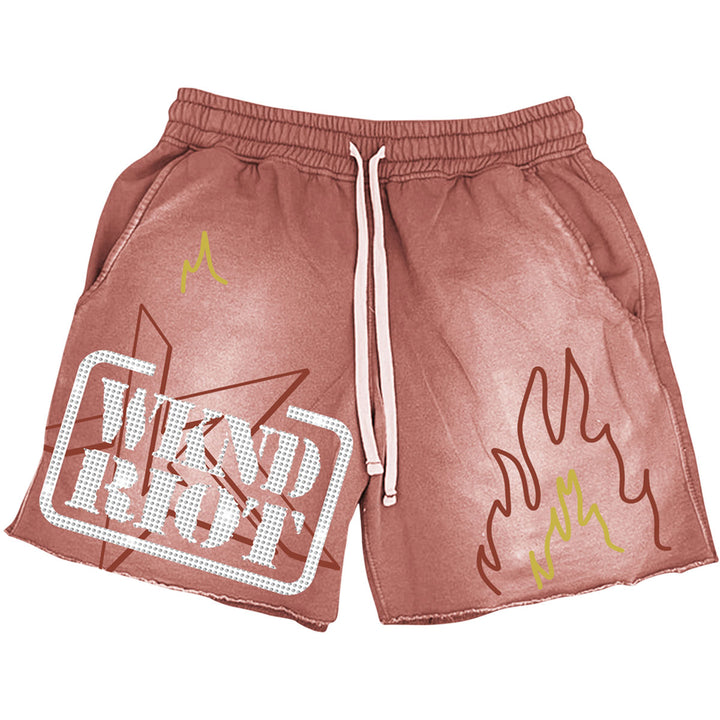 No Fear Terry Shorts (Peach)