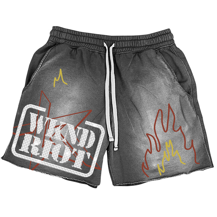 No Fear Terry Shorts (Grey)