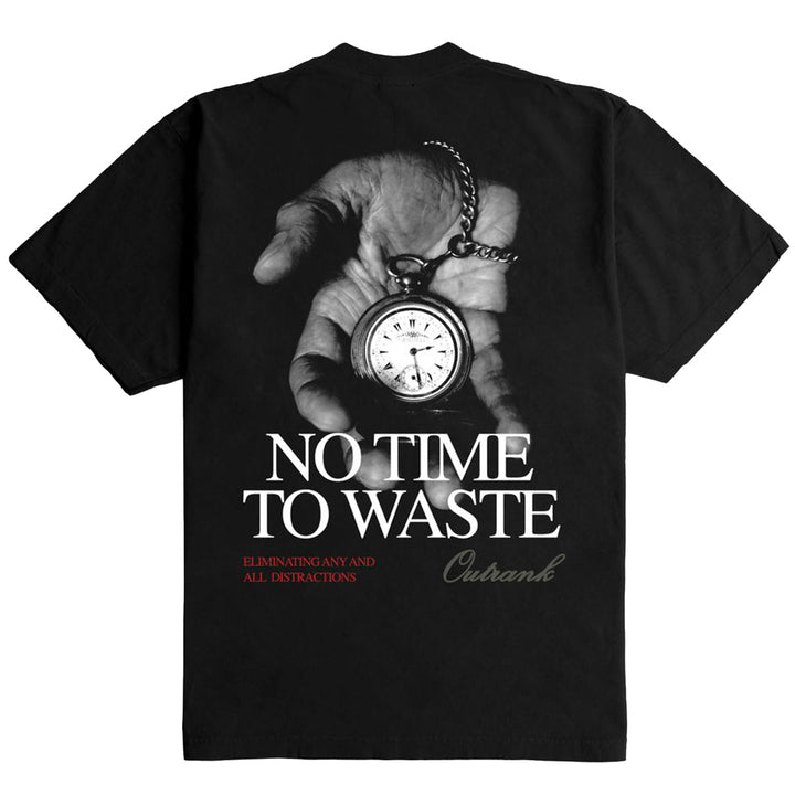 No Time to Waste Tee (Black)