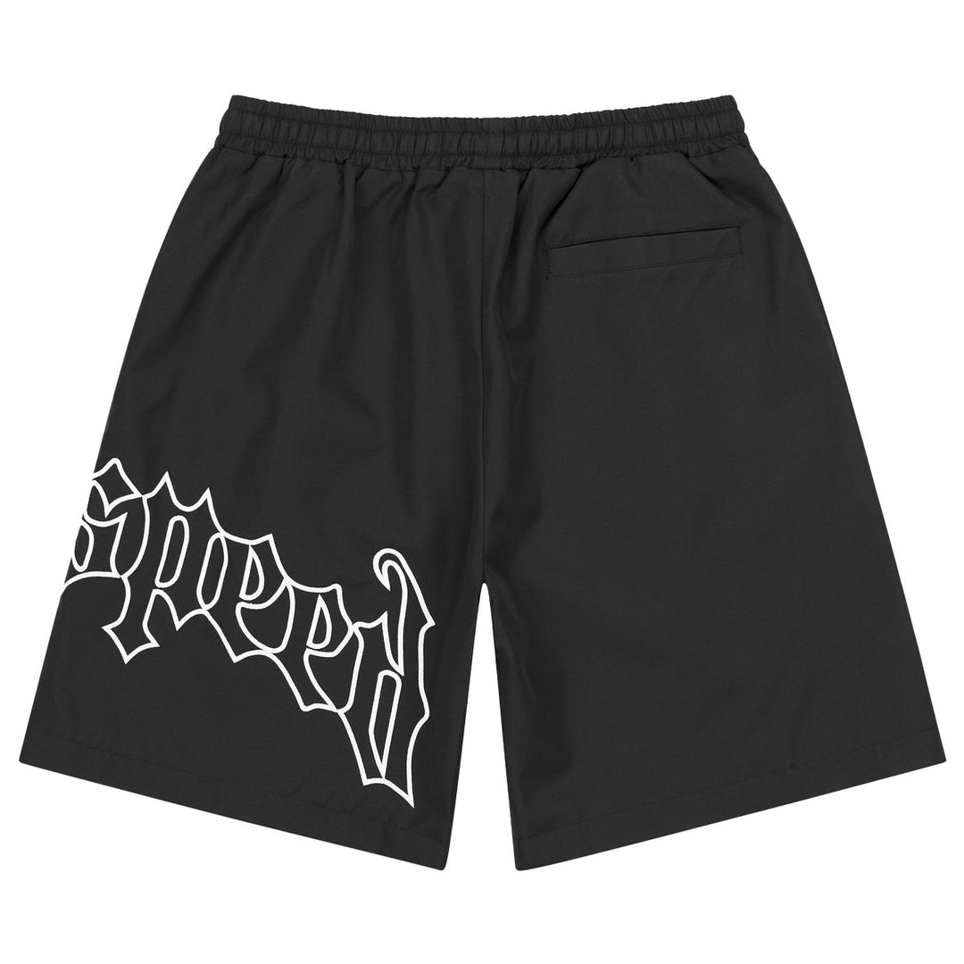 OG Logo Nylon Shorts (Black)