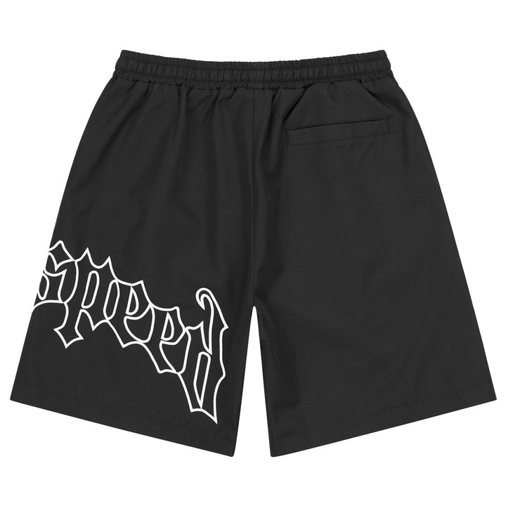 OG Logo Nylon Shorts (Black)