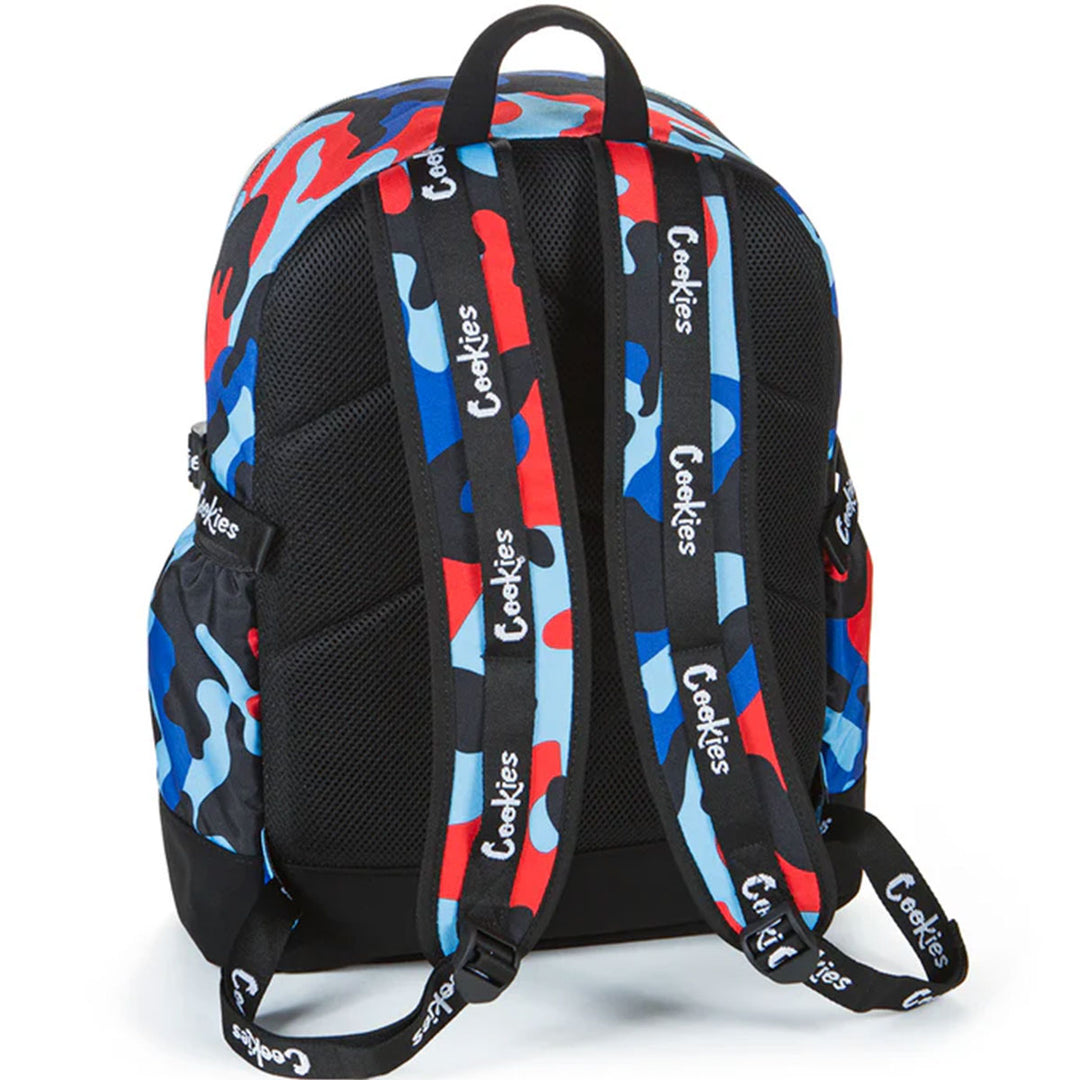 Off The Grid Smell Proof Backpack (Blue Camo)
