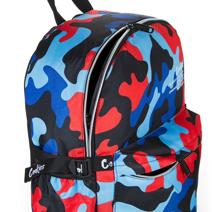 Off The Grid Smell Proof Backpack (Blue Camo)